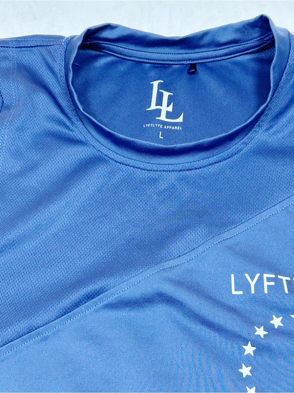 Lyftlyfe 3 Panel Cut Sleeve Tank, Lot of 2, Blue and Maroon, Large - Picture 8 of 10